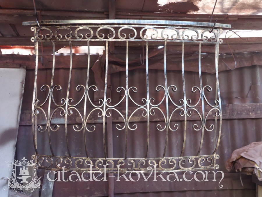 Кованый балкон «Романтик» фотография 1