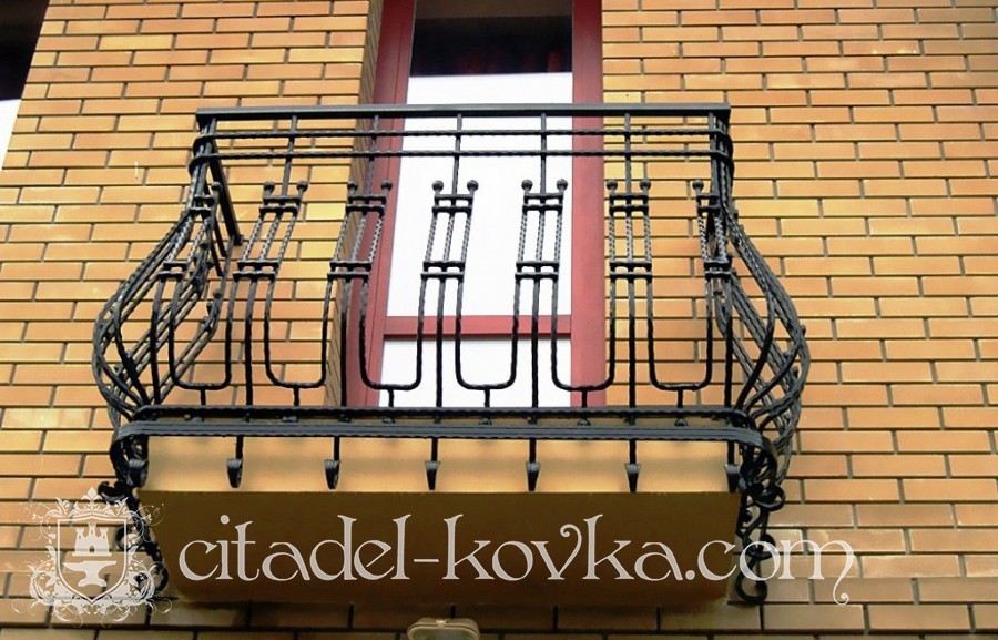 Балкон кованый «Люксор» фотография 1