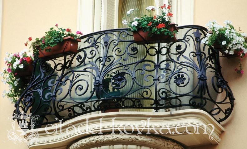 Балкон кованый «Маркиза» фотография 1