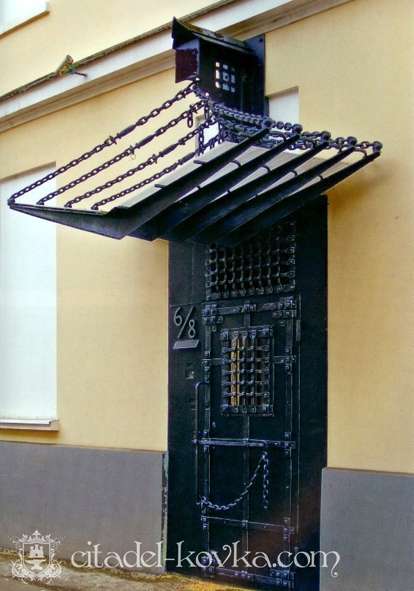 Двери кованые «Крепость» фотография 1