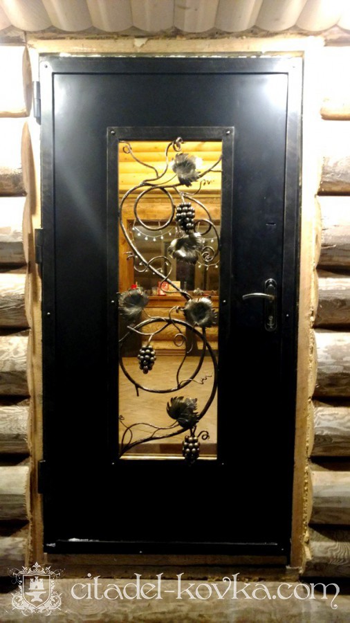Двери кованые  Виноградная классика фотография 1