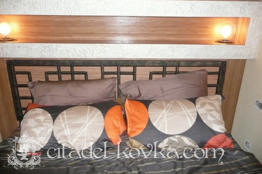 Кованая кровать «Инь-Ян» в китайском стиле фотография 1