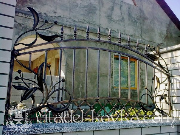 Забор кованый Лидия фотография 1