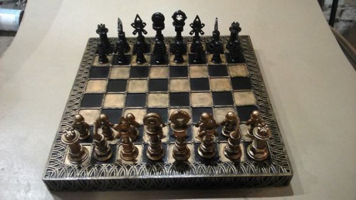 Шахматы в стиле индастриал фотография 4