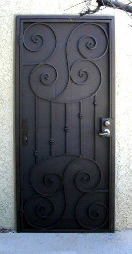 Кованая дверь «Адель»