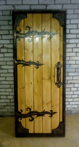 Двери с жиковинами фотография 4