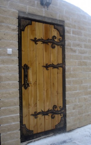 Двери с жиковинами фотография 3