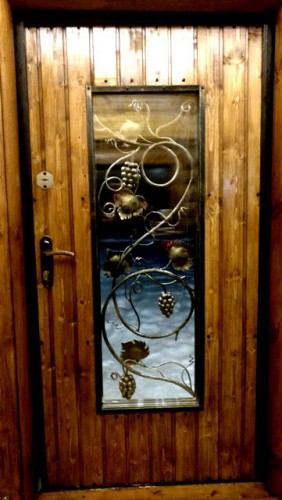 Двери кованые  Виноградная классика фотография 2