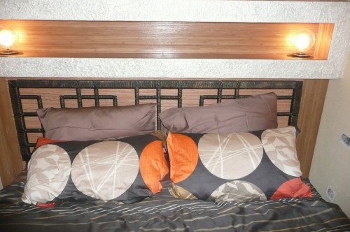 Кованая кровать «Инь-Ян» в китайском стиле