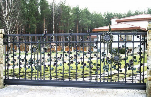 Кованые ворота Красное село