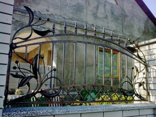 Забор кованый Лидия