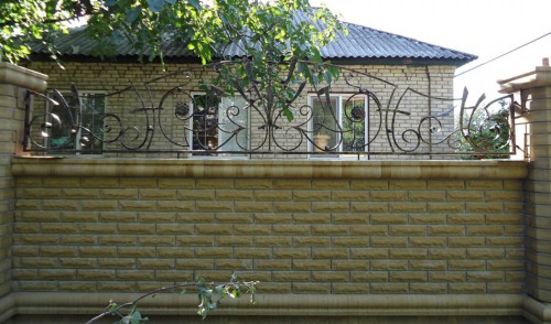Забор кованый Модерн фотография 3
