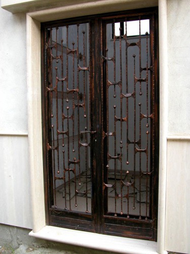 Кованая дверь «Техно-модерн» фотография 2